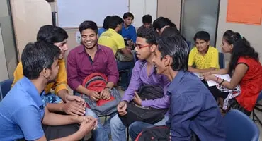 Learning English is done by help of Group Discussions & Creative Activities at Oxford School of English