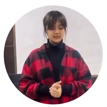 Ganjeena from Afghanistan shares feedback on her English course experience